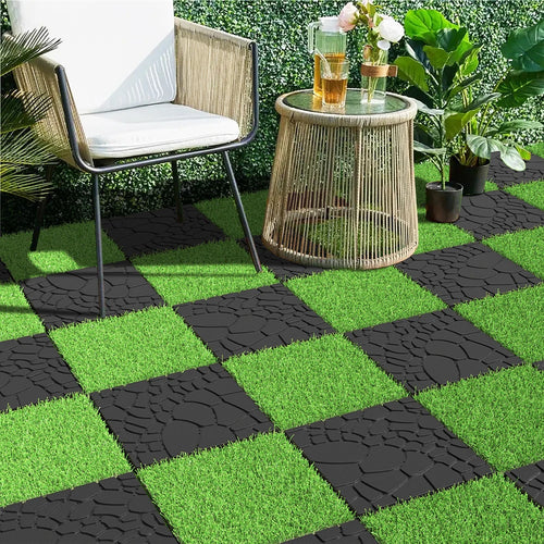 Dalles terrasse clipsables effet pierre 30 cm lot44 - vue 6 sur 6