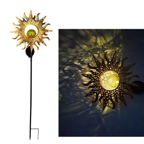 lampe solaire led étanche pour jardin et décoration extérieure - vue 11 sur 12