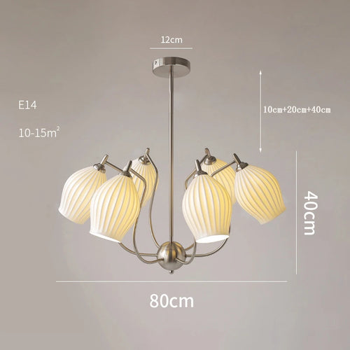 lustre bauhaus français en céramique pour intérieur élégant - vue 11 sur 12