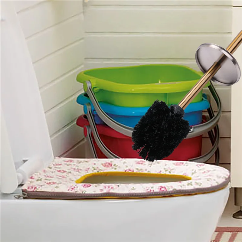 brosse de nettoyage à long manche pour salle de bain - vue 4 sur 6