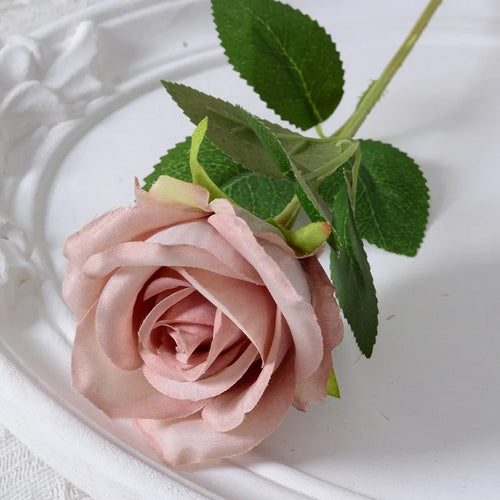 décoration de saint-valentin branche de rose artificielle avec baies d'amour - vue 11 sur 10