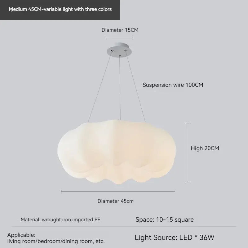 Suspension Créatif Nordique Fleur Acrylique Pin LED Simple Salon Chambre Enfants Décoration Éclairage Intérieur - vue 8 sur 13