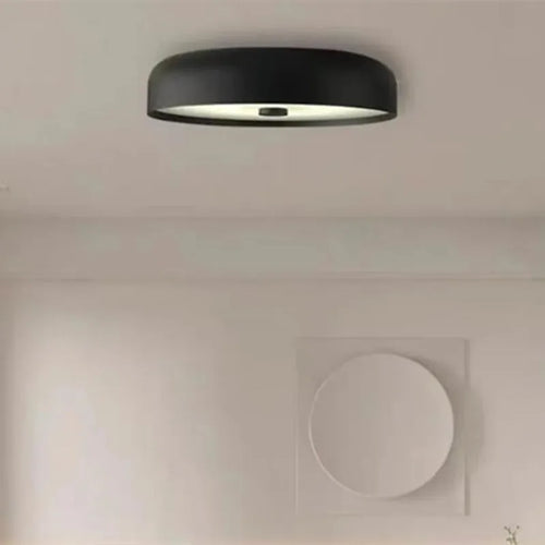 Plafonnier LED nordique Orange/noir/blanc - vue 8 sur 9