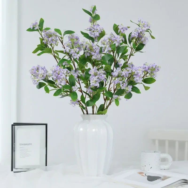 fleurs artificielles parfumées décoration pour jardin et événements - vue 6 sur 10
