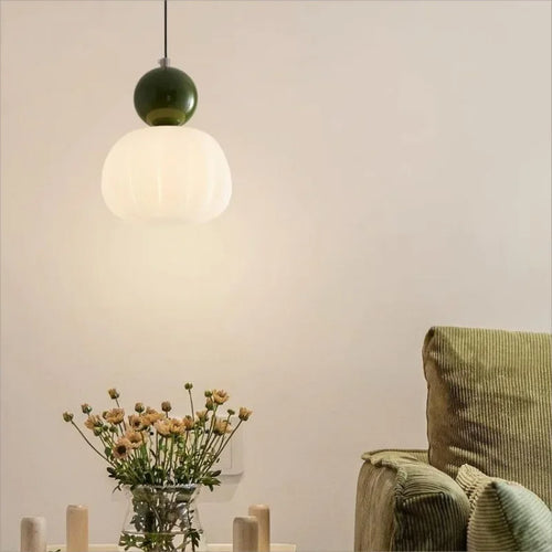 SANDYHA crème Style chevet suspension LED éclairage chambre salle à manger salon lustre décor à la maison luminaire lampe suspendue - vue 4 sur 14