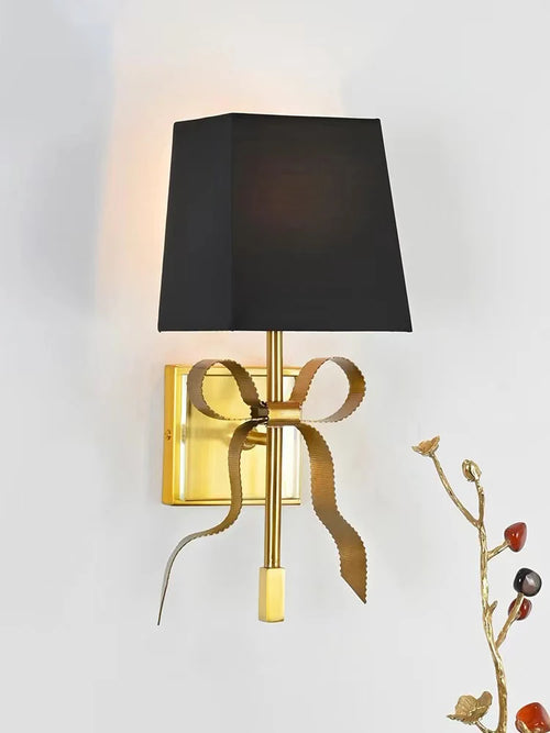 Applique murale LED moderne avec nœud rétro - vue 3 sur 8
