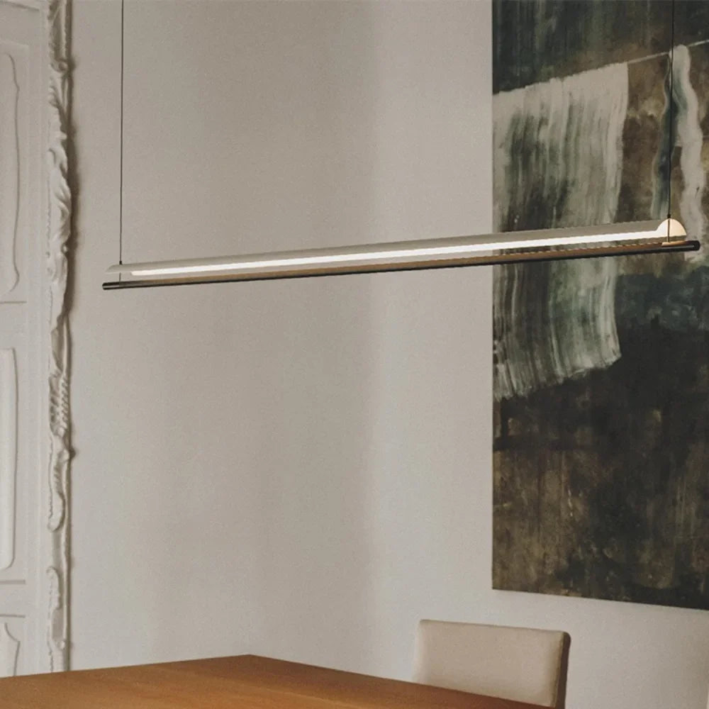 lustre minimaliste scandinave en tuiles pour bureau - vue 4 sur 11