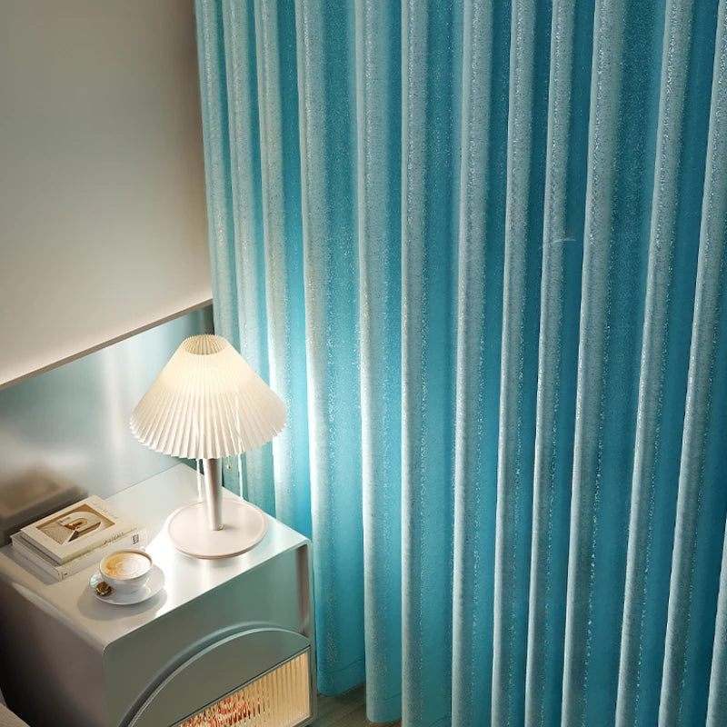 Rideau plissé moderne haute occultation pour salon chambre - vue 3 sur 12