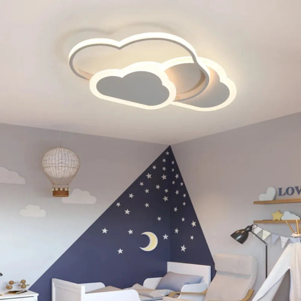 plafonnier led moderne pour enfants décoration maison - vue 3 sur 10