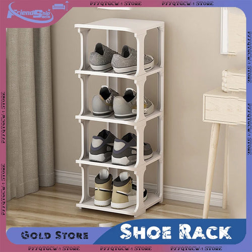 étagère à chaussures simple gain de place pratique et moderne - vue 2 sur 9