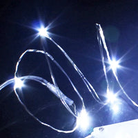 guirlande lumineuse led en fil de cuivre pour fêtes et Noël