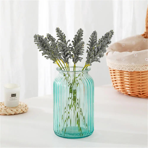 lot de 6 épis de blé et fleurs de lavande pour décoration de mariage - vue 4 sur 13