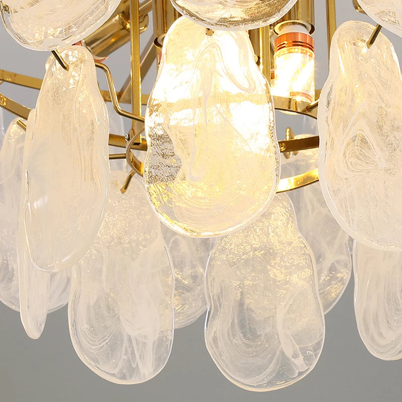suspension rétro en verre moderne pour décoration intérieure 2024 - vue 5 sur 11