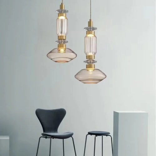lustre led avec collocation gratuite et fil réglable - vue 3 sur 14