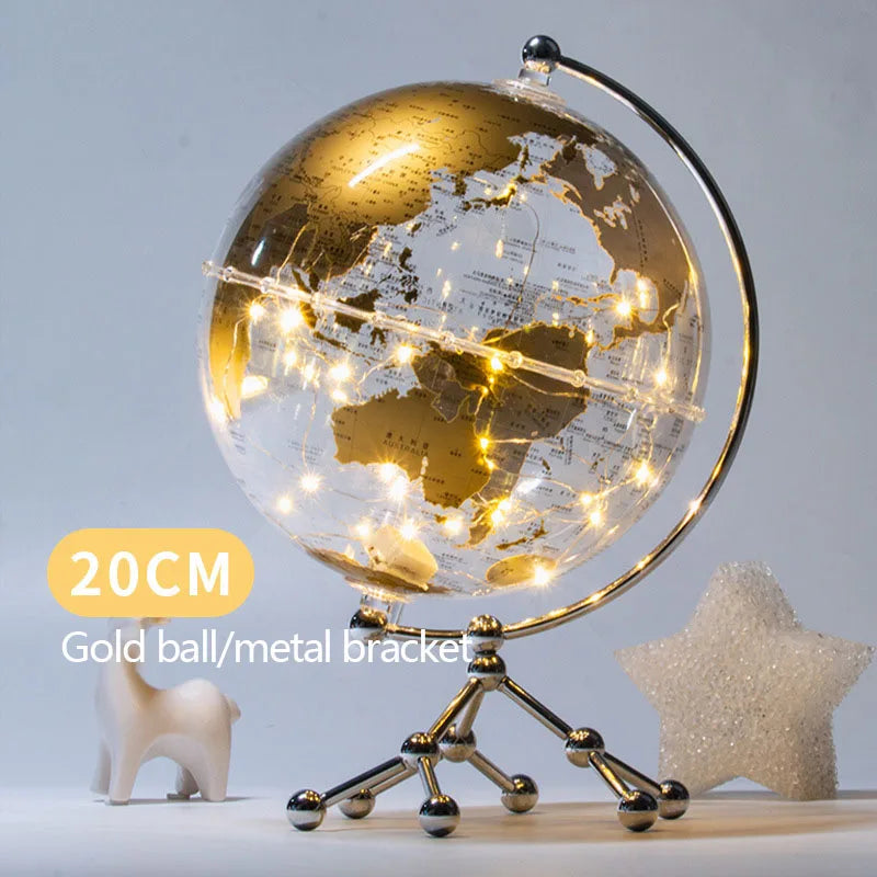 guirlande lumineuse globe étoilé à piles pour décoration - vue 10 sur 11