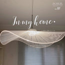 lustre led moderne suspendu lotus classique restaurant