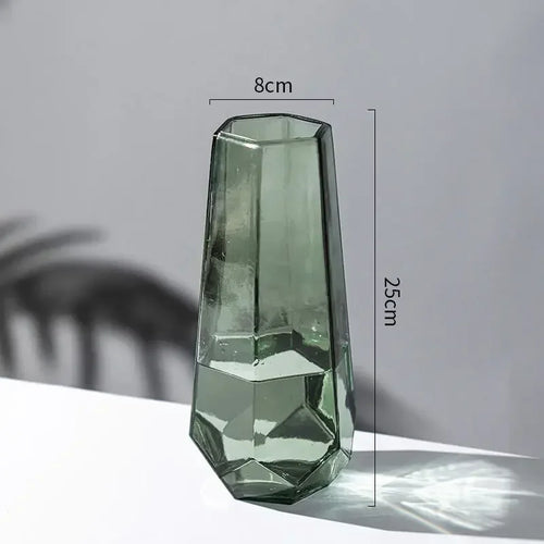 vase créatif en verre transparent pour fleurs décoratives - vue 9 sur 14