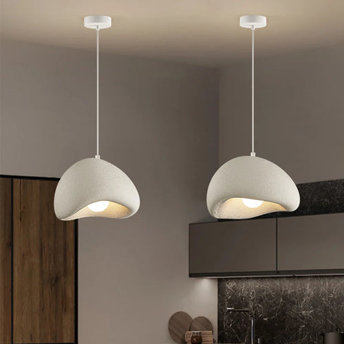 suspension design nordique en résine pour espaces modernes - vue 4 sur 7