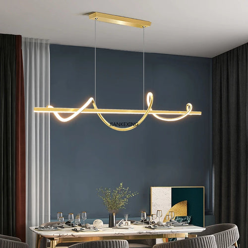 suspension LED rotative avec télécommande pour décoration intérieure - vue 3 sur 12