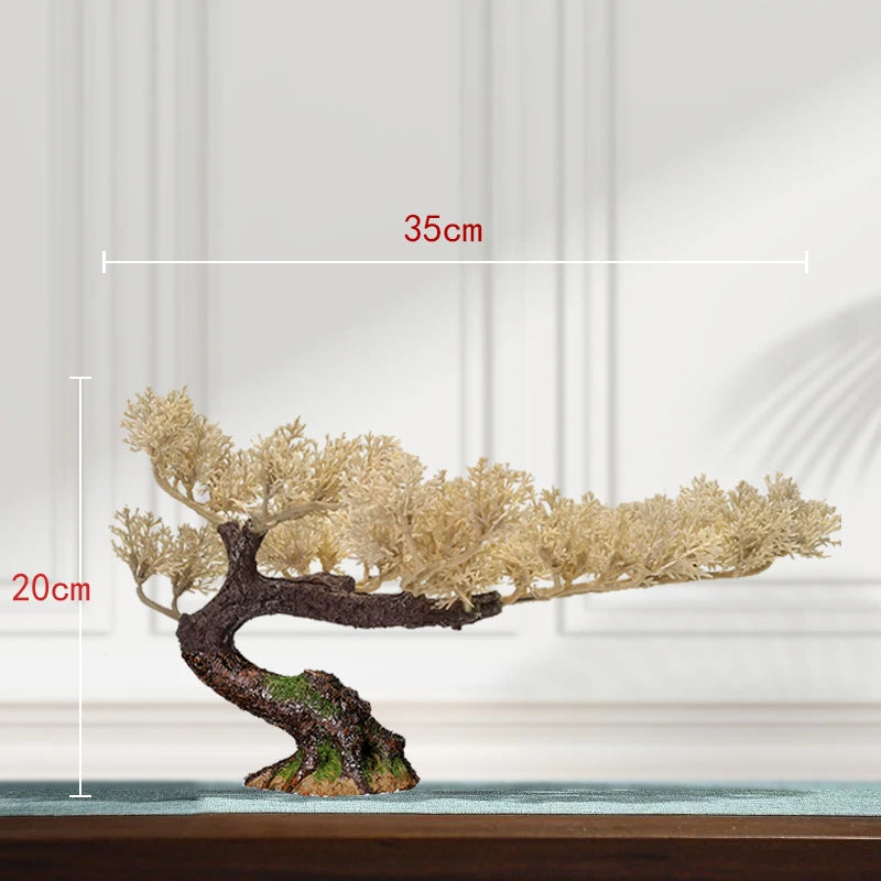 décoration intérieure faux arbre bonsaï style chinois pour un paysage apaisant - vue 26 sur 33