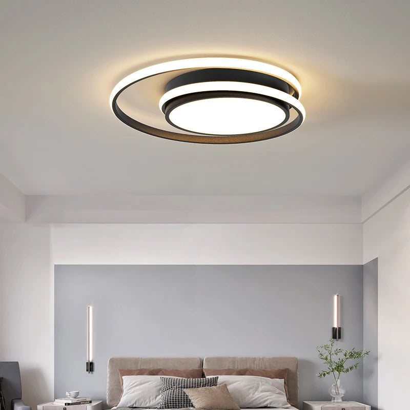 lustre moderne led pour décoration intérieure nordique élégante - vue 3 sur 21