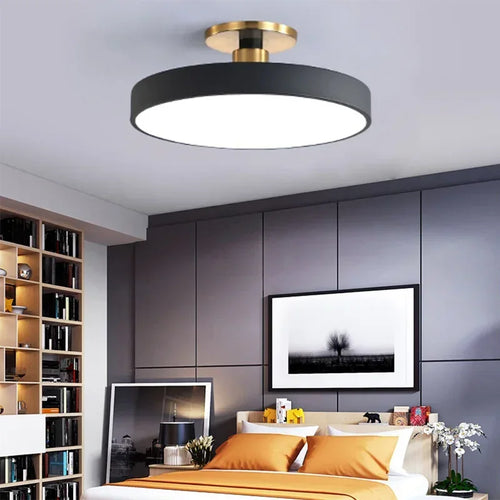 Plafond moderne à LEDs lustre Makaron plafonniers salon chambre étude salle enfant couloir maison intérieur lampes nordiques éclairage - vue 2 sur 20