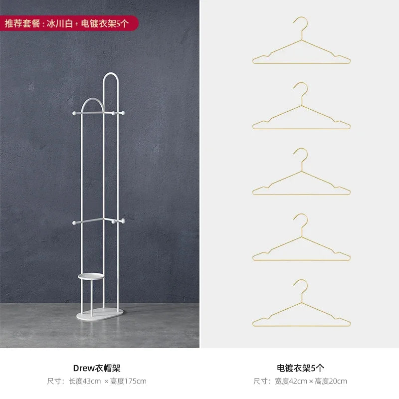 etagère industrielle pour vêtements chapeaux et chaussures peu encombrante - vue 11 sur 27