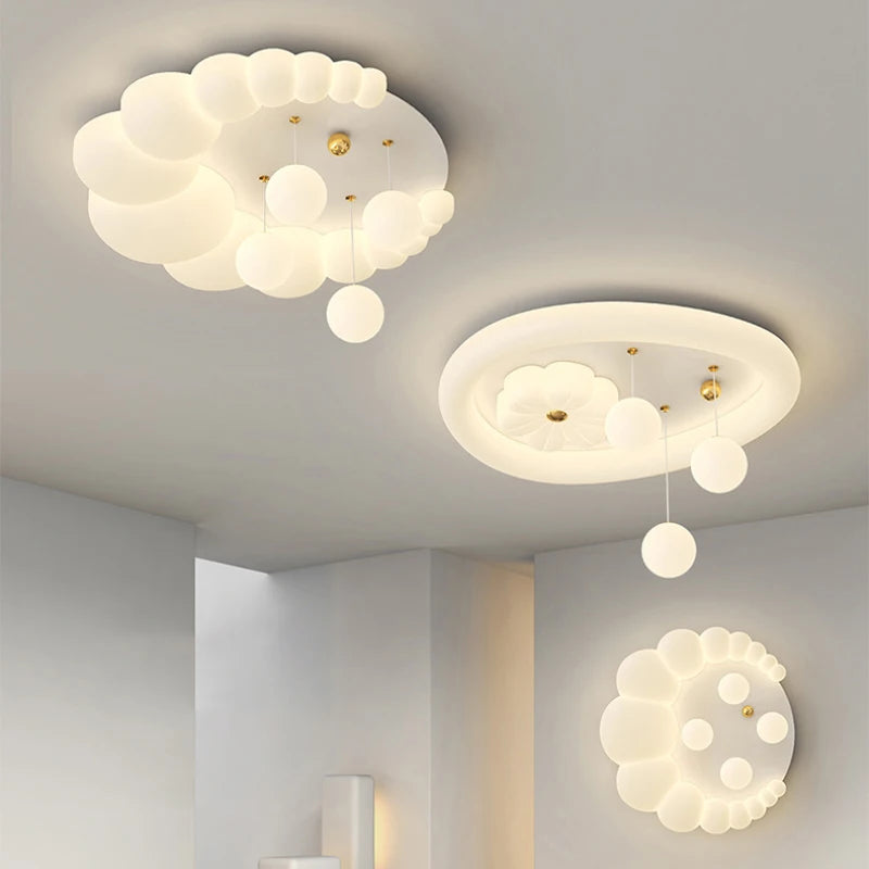 plafonnier romantique et moderne pour chambre d'enfant - vue 5 sur 7