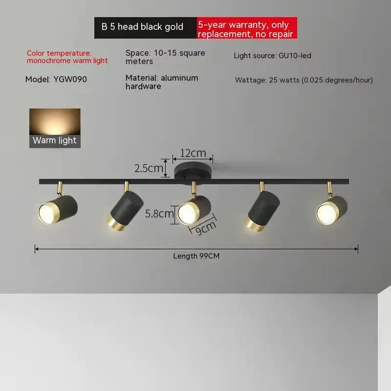 plafonnier à spots Led - vue 21 sur 23
