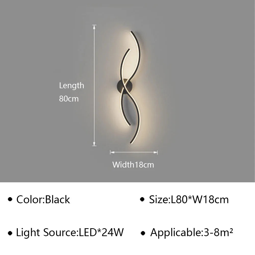applique murale led design pour décoration intérieure moderne - vue 14 sur 15