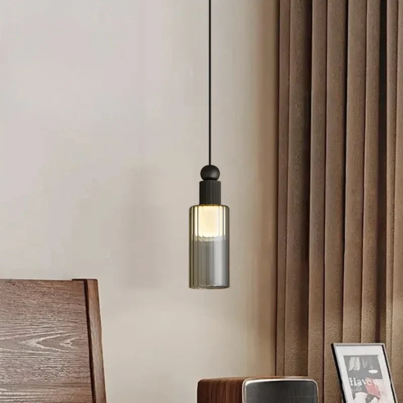 suspension en laiton doré design moderne pour intérieur élégant - vue 2 sur 8