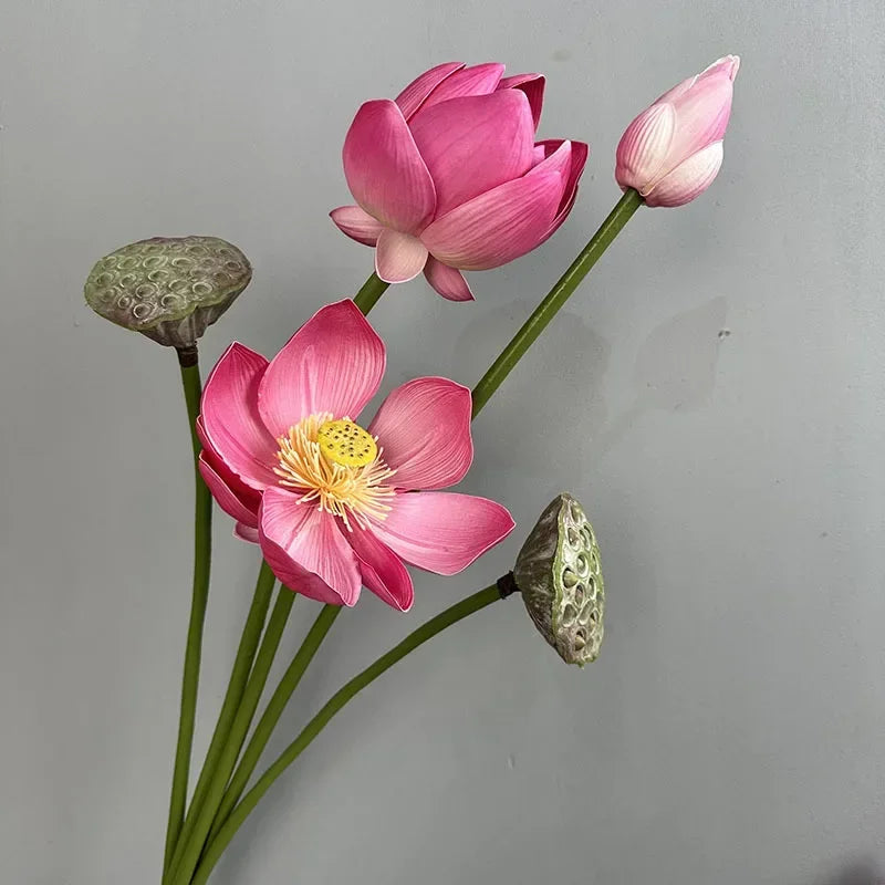 fleurs décoratives en pu pour mariage et hôtel - vue 3 sur 23