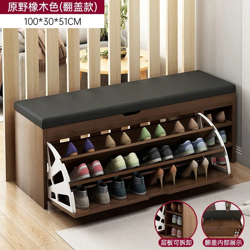 armoires à chaussures modernes de rangement vertical design japonais - vue 15 sur 21