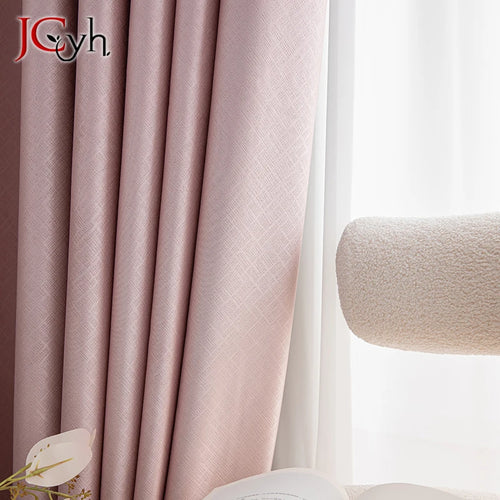 Rideau occultant chambre enfant style moderne tissu uni - vue 5 sur 7