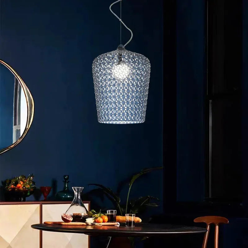 lustre suspendu à led en acrylique design nordique pour éclairage intérieur - vue 6 sur 16