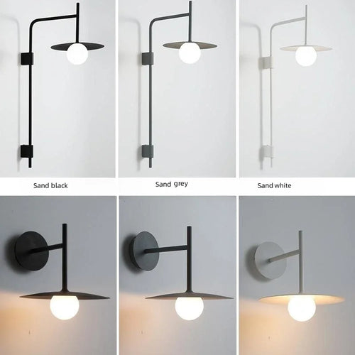 applique murale Nordique créatif bras mobile verre G9 ampoule salon chambre hôtel étude tête de lit éclairage LED lumière décorative - vue 5 sur 12