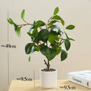plante artificielle en pot bambou monstera pour décor bureau et maison