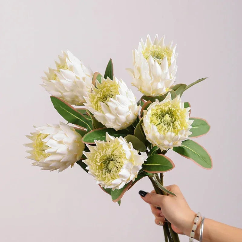 branche de fleurs impériales artificielles pour décoration élégante - vue 5 sur 11