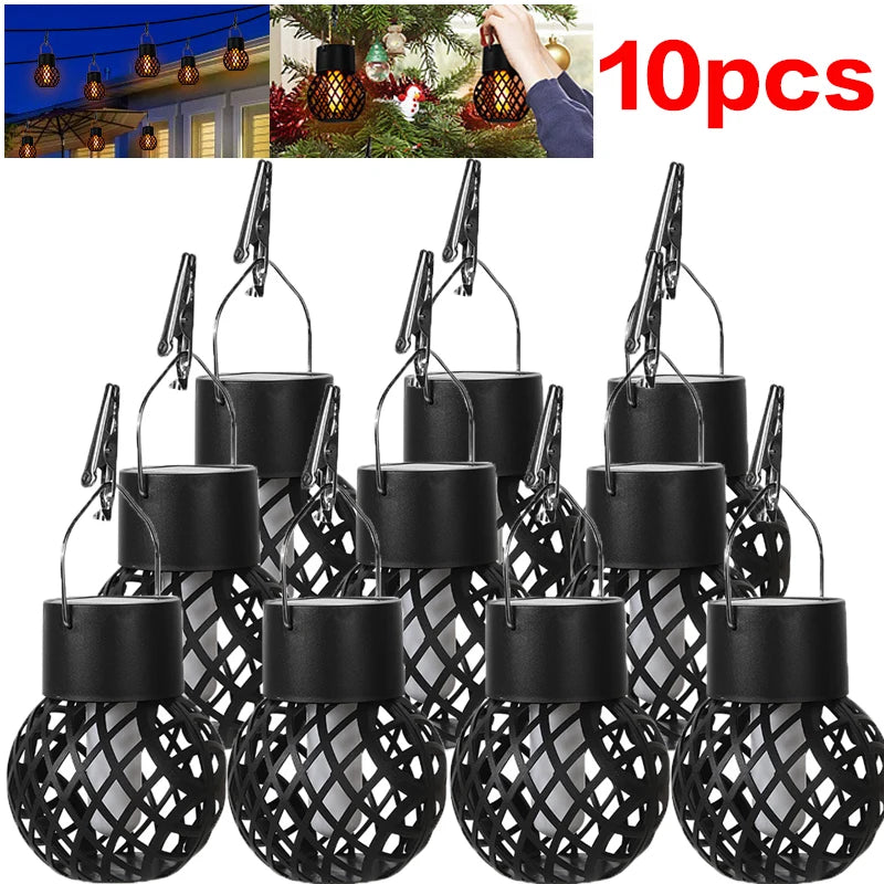 lampes solaires rétro pour éclairage extérieur et décoration jardin - vue 23 sur 23