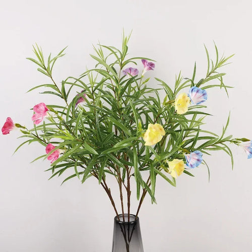 fleurs artificielles phlox en soie pour décoration de jardin - vue 2 sur 10