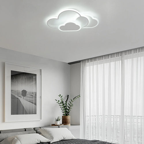 plafonnier led cloud éclairage moderne pour enfant - vue 3 sur 7