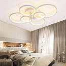 plafonnier led moderne à intensité variable pour intérieur