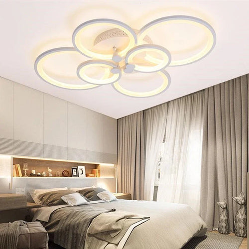 plafonnier led moderne à intensité variable pour intérieur - vue 4 sur 14