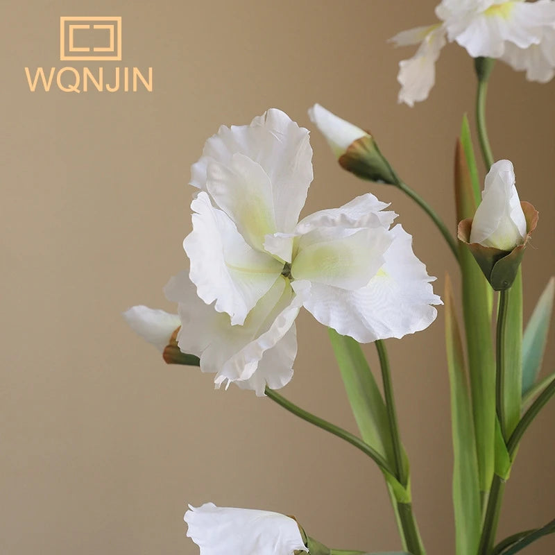 branche de fleur d'iris artificielle pour décoration de mariage et fêtes - vue 5 sur 9