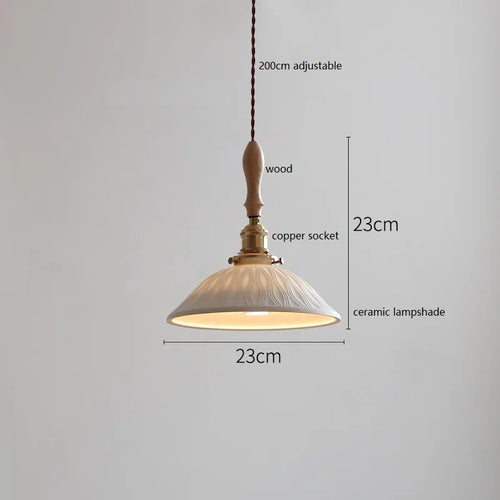 Suspension fleur en céramique moderne - vue 19 sur 30