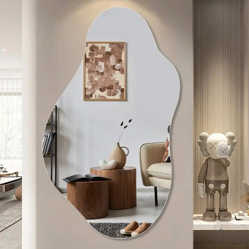 miroir mural intelligent avec éclairage led luxe et simplicité créative - vue 5 sur 8