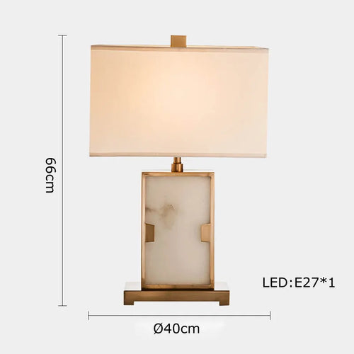 lampe de table rétro en tissu pour décoration intérieure - vue 20 sur 21