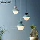 suspension en verre moderne pour décoration intérieure élégante