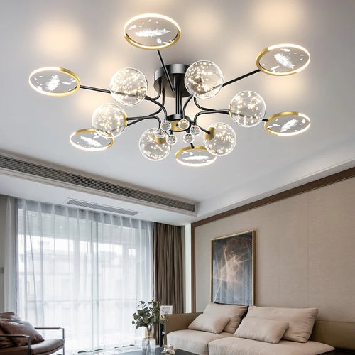 Plafonnier LED avec télécommande - vue 5 sur 9