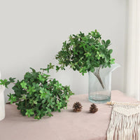 plante verte artificielle suspendue cloche bouquet décoratif pour fête